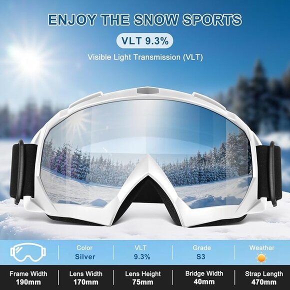 UV Protection Ski Snow Goggles - Picture 4 of 7